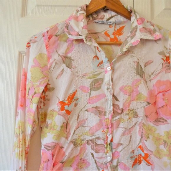 COTTON Voile Collar Shirt - Picture 3 of 8